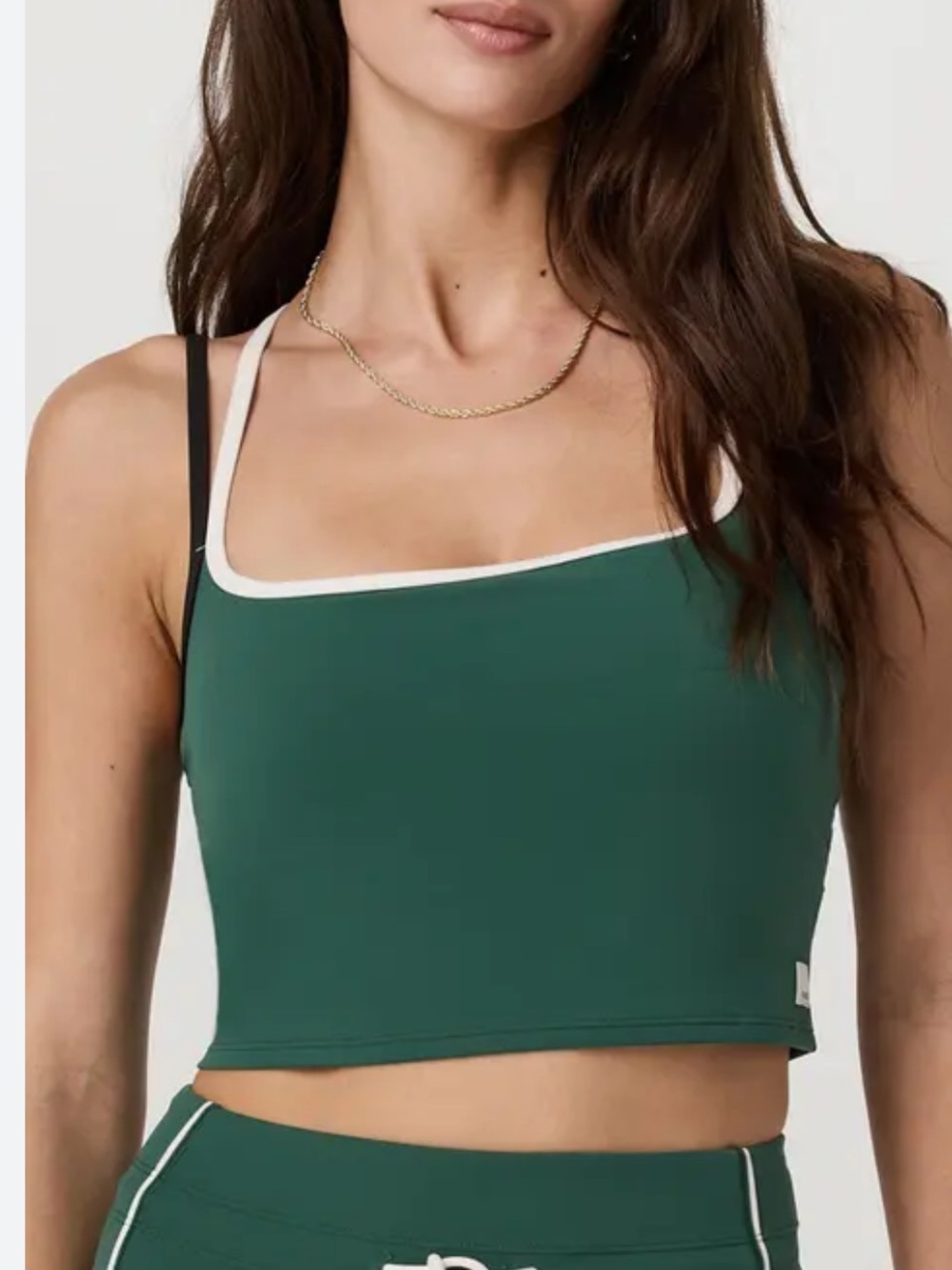 Vuori Green Daily Layered Tank